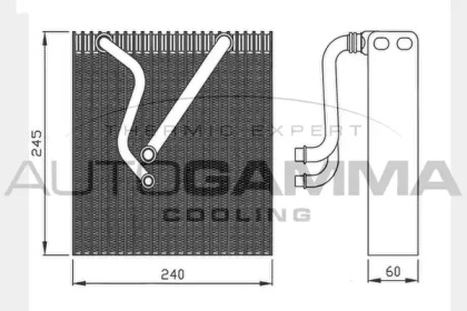 Испаритель AUTOGAMMA 112012
