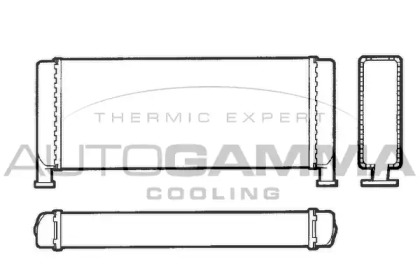 Теплообменник AUTOGAMMA 300974