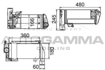 Теплообменник AUTOGAMMA 300999