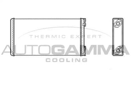 Теплообменник AUTOGAMMA 304490