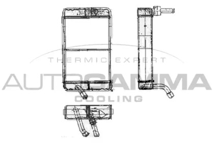 Теплообменник AUTOGAMMA 304524