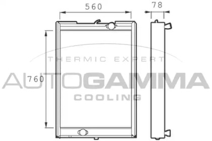 Теплообменник AUTOGAMMA 400010