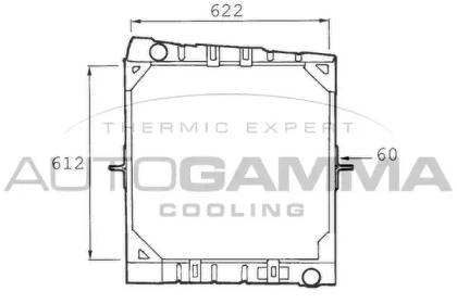 Теплообменник AUTOGAMMA 400038