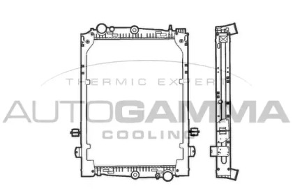 Теплообменник AUTOGAMMA 400080