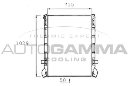 Теплообменник AUTOGAMMA 400088