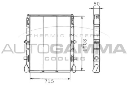 Теплообменник AUTOGAMMA 400090