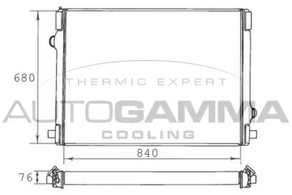 Теплообменник AUTOGAMMA 400094