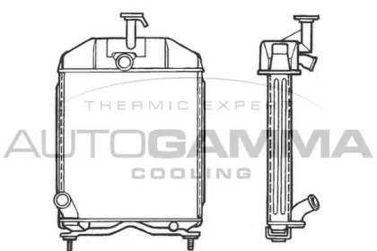 Теплообменник AUTOGAMMA 400102