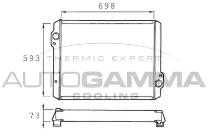Теплообменник AUTOGAMMA 400128