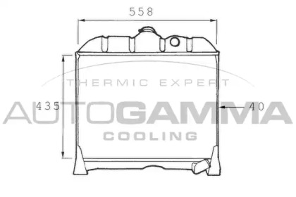 Теплообменник AUTOGAMMA 400142