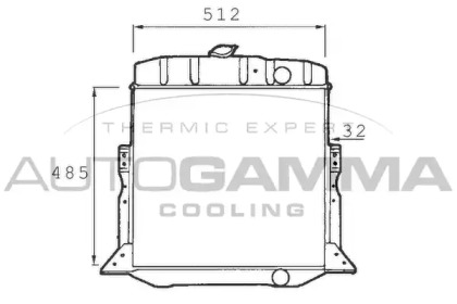 Теплообменник AUTOGAMMA 400150