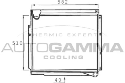 Теплообменник AUTOGAMMA 400164