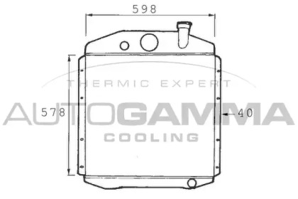 Теплообменник AUTOGAMMA 400194