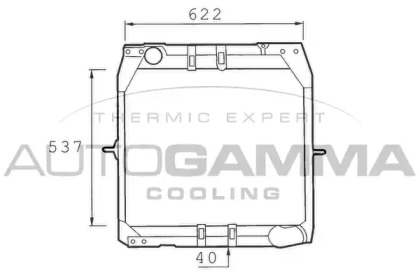 Теплообменник AUTOGAMMA 400224