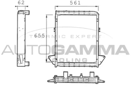 Теплообменник AUTOGAMMA 400270