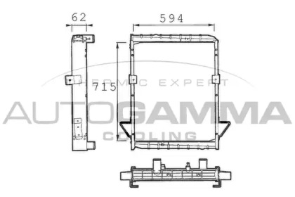 Теплообменник AUTOGAMMA 400276
