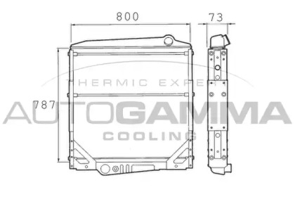 Теплообменник AUTOGAMMA 400312