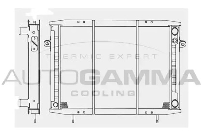 Теплообменник AUTOGAMMA 400346
