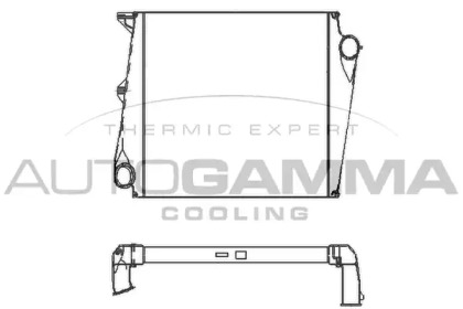 Теплообменник AUTOGAMMA 400350