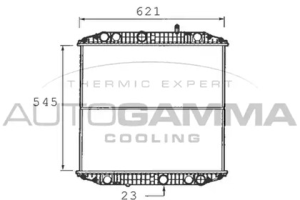 Теплообменник AUTOGAMMA 400484