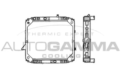 Теплообменник AUTOGAMMA 400490