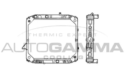Теплообменник AUTOGAMMA 400498