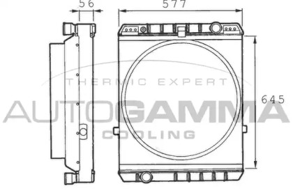Теплообменник AUTOGAMMA 400508