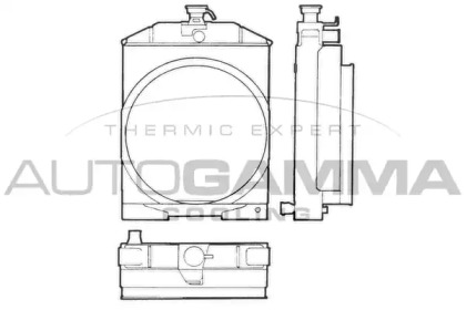 Теплообменник AUTOGAMMA 400514