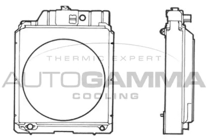 Теплообменник AUTOGAMMA 400538