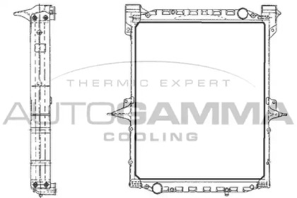 Теплообменник AUTOGAMMA 400576