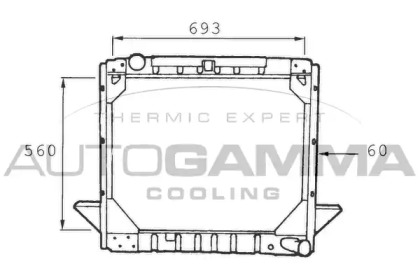 Теплообменник AUTOGAMMA 400622