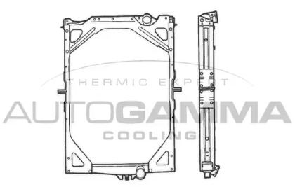 Теплообменник AUTOGAMMA 400666