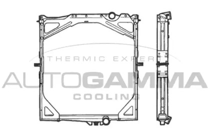 Теплообменник AUTOGAMMA 400668