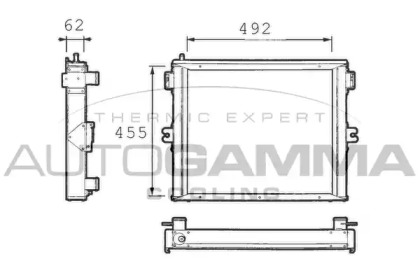 Теплообменник AUTOGAMMA 400718