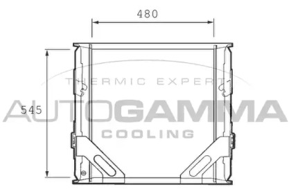 Теплообменник AUTOGAMMA 400720