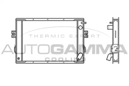 Теплообменник AUTOGAMMA 400764