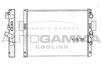 Теплообменник AUTOGAMMA 400768