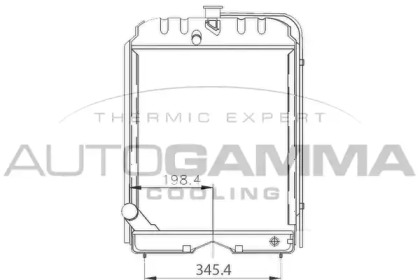 Теплообменник AUTOGAMMA 400772