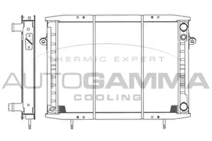 Теплообменник AUTOGAMMA 401008