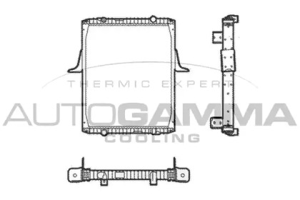 Теплообменник AUTOGAMMA 401022