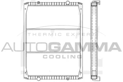 Теплообменник AUTOGAMMA 401026