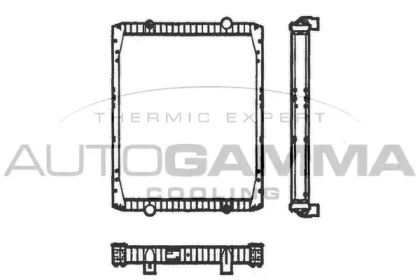 Теплообменник AUTOGAMMA 401038