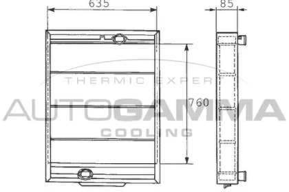 Теплообменник AUTOGAMMA 401060