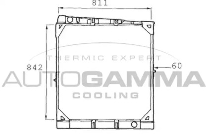 Теплообменник AUTOGAMMA 401066