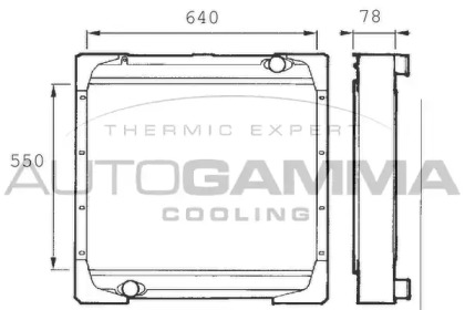 Теплообменник AUTOGAMMA 401076