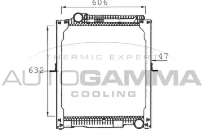 Теплообменник AUTOGAMMA 401462