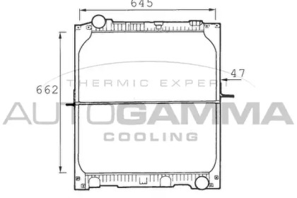 Теплообменник AUTOGAMMA 401466