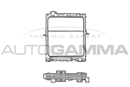 Теплообменник AUTOGAMMA 401470