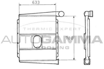 Теплообменник AUTOGAMMA 402060