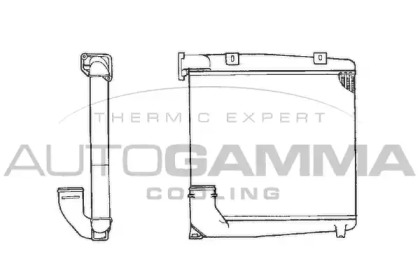 Теплообменник AUTOGAMMA 402110